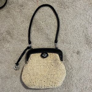 Brighton straw purse